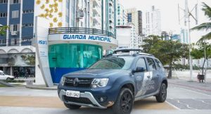 Guarda Municipal registra boletim de ocorrência sobre roubo de viatura