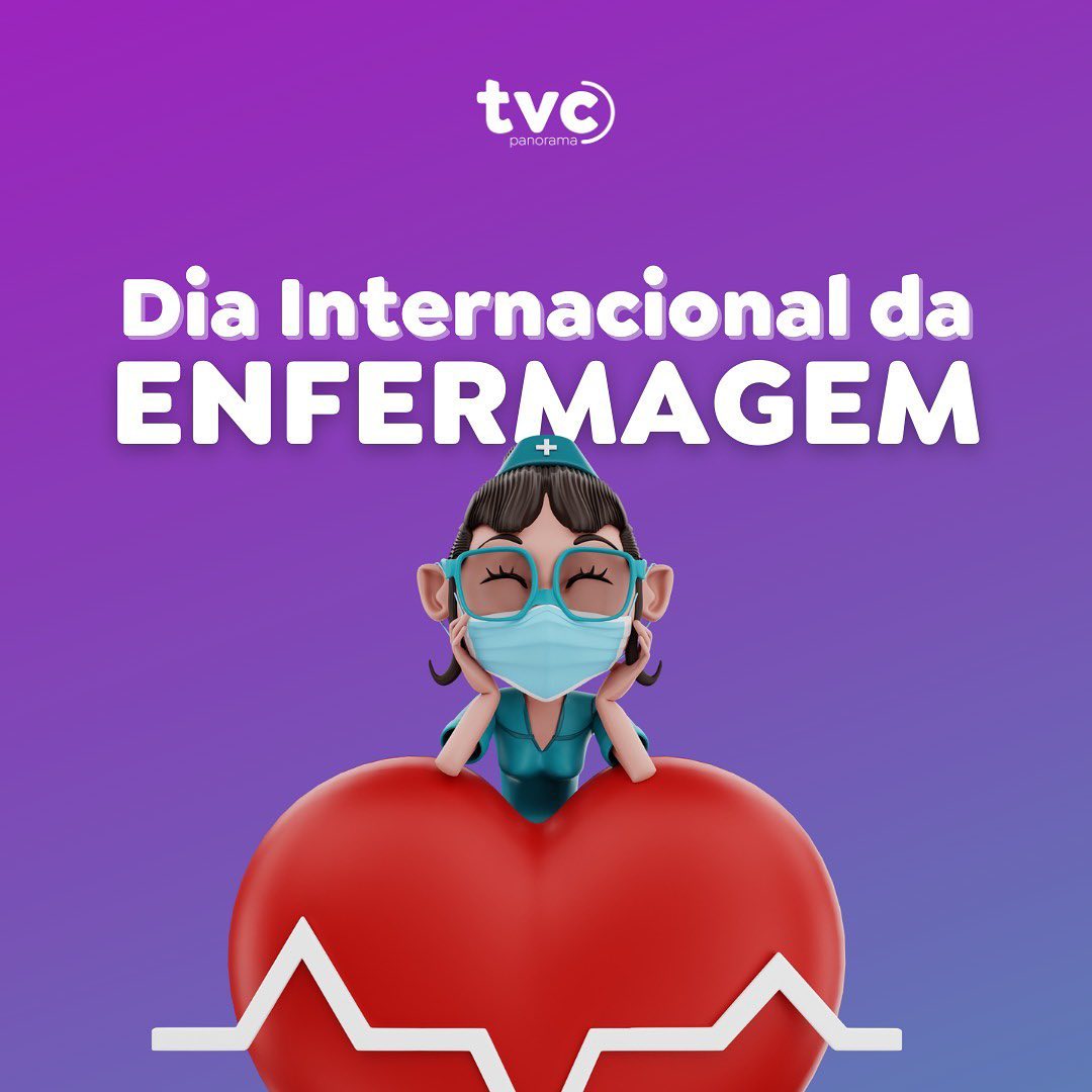 Hoje é Dia Internacional da Enfermagem! Dia de celebrar essa profissão tão linda, feita por pessoas fortes e altruístas, que se doam em prol do próximo. Parabéns a todos esses profissionais! 👏💜
#diadaenfermagem #enfermaria #enfermeiros #tvcpanorama
