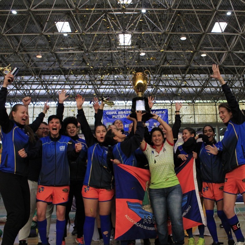 BC conquista título inédito na Copa Brasil Loterias Caixa de Futsal de Surdos