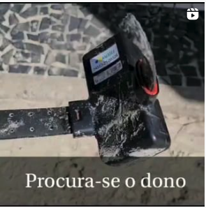 Tornozeleira eletrônica é encontrada na praia em Balneário Camboriú