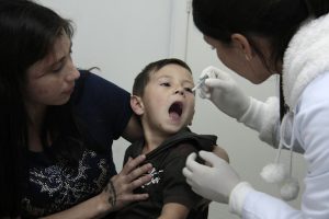 Núcleos de Educação Infantil iniciam nesta quinta-feira(18) a vacinação contra a Pólio