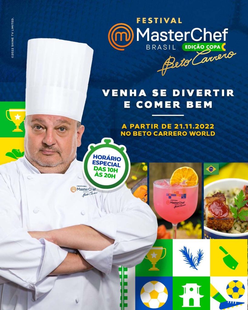 Chef Érick Jacquin apresenta “Cozinha Show” neste sábado no Beto Carrero World