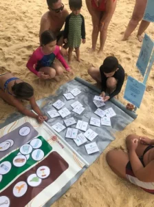 Praias do Estaleiro e do Estaleirinho terão oficina de educação ambiental nesta sexta e sábado