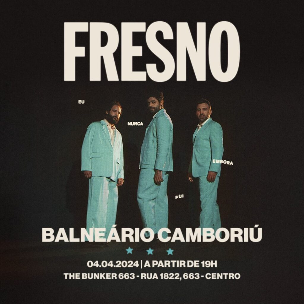 Balneário Camboriú terá listening party oficial do novo álbum da banda Fresno, nesta próxima quinta-feira