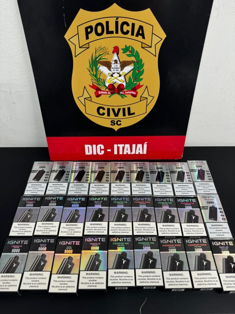 Comerciantes firmam acordo com MP e não venderão mais cigarros eletrônicos