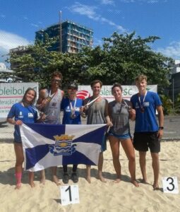 Balneário Camboriú leva três medalhas na etapa catarinense de vôlei de praia