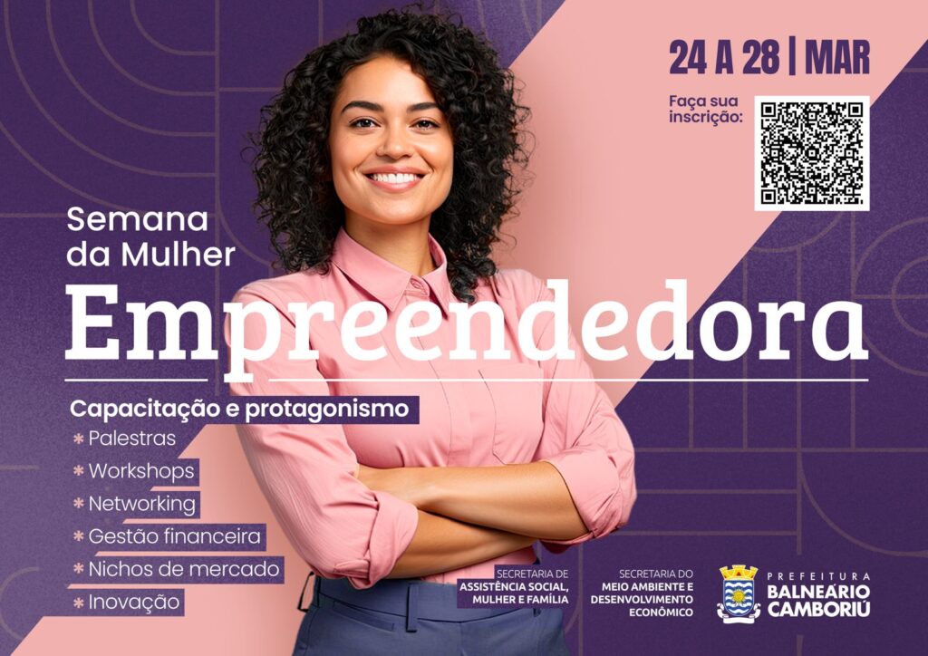 Semana da Mulher Empreendedora em Balneário Camboriú