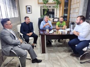 Prefeito de Camboriú recebe investidor da SAF para alinhamento de parcerias