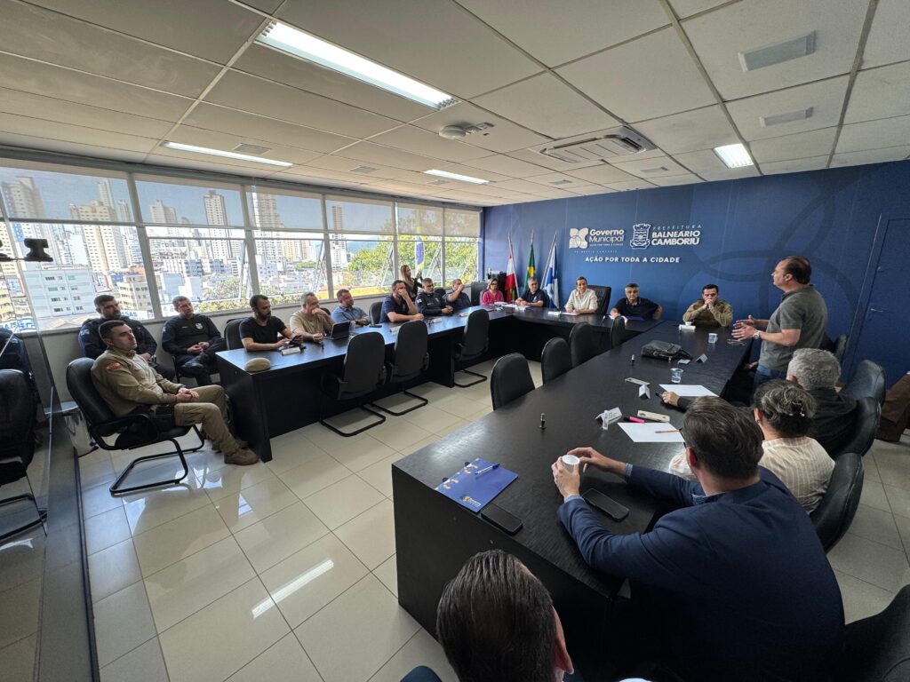 Prefeitura inicia planejamento para garantir a segurança durante a festa de Réveillon em BC