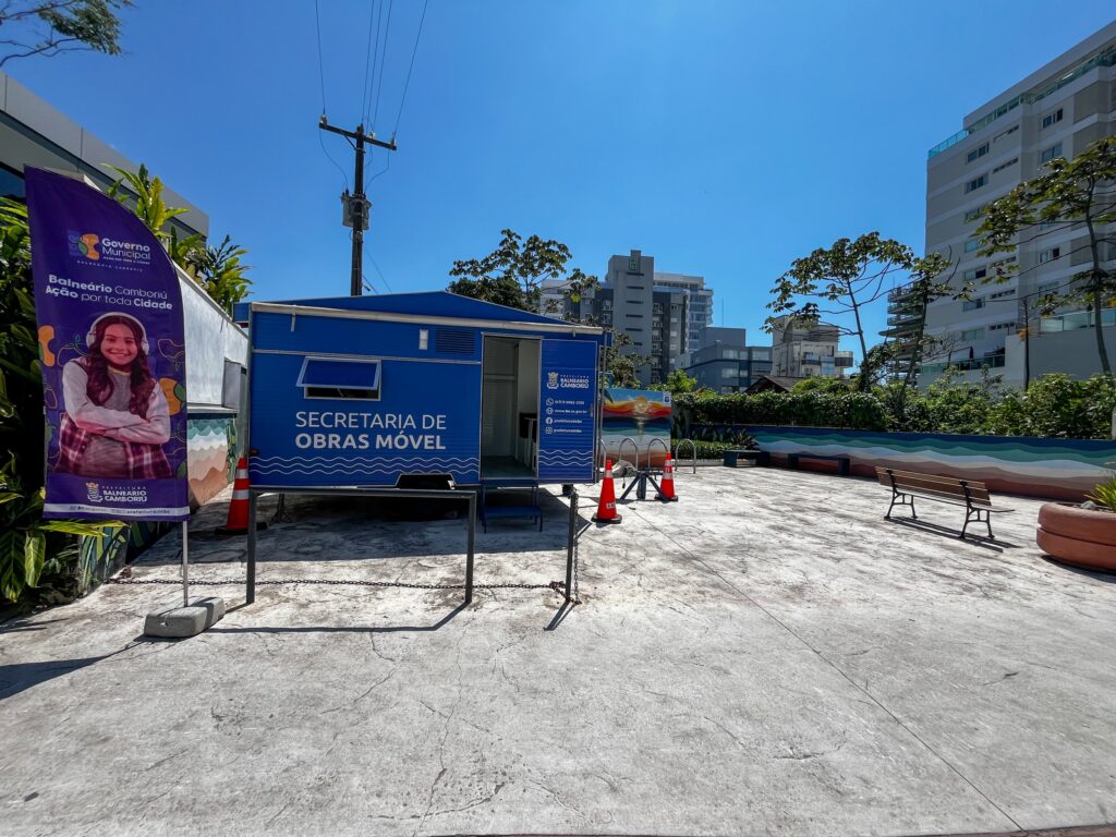 Secretaria de Obras Móvel atende no Bairro Praia dos Amores