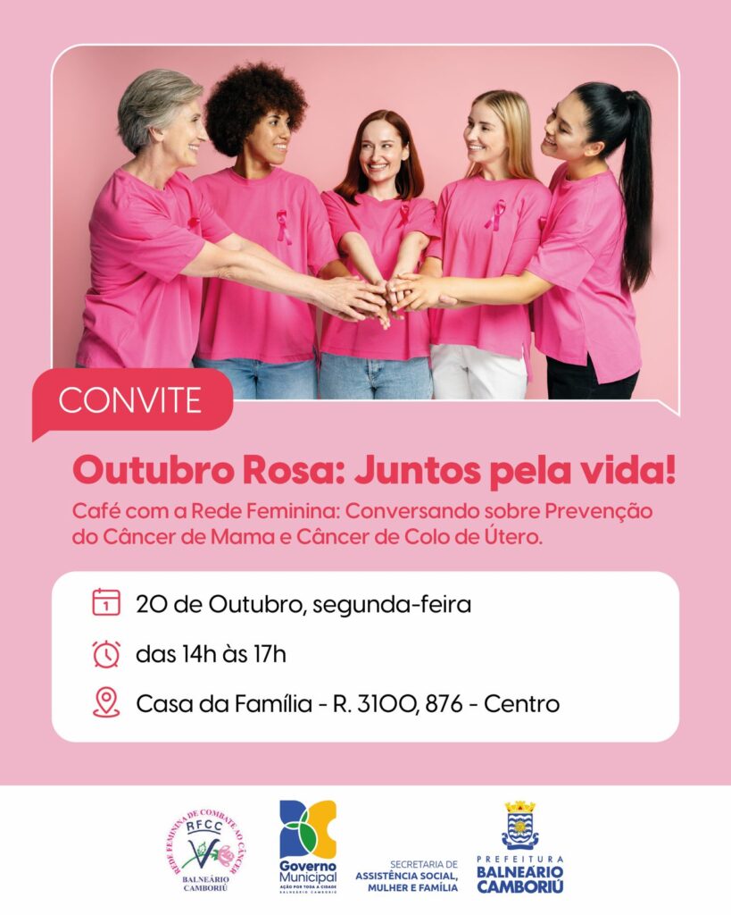 Casa da Família terá encontro alusivo ao Outubro Rosa