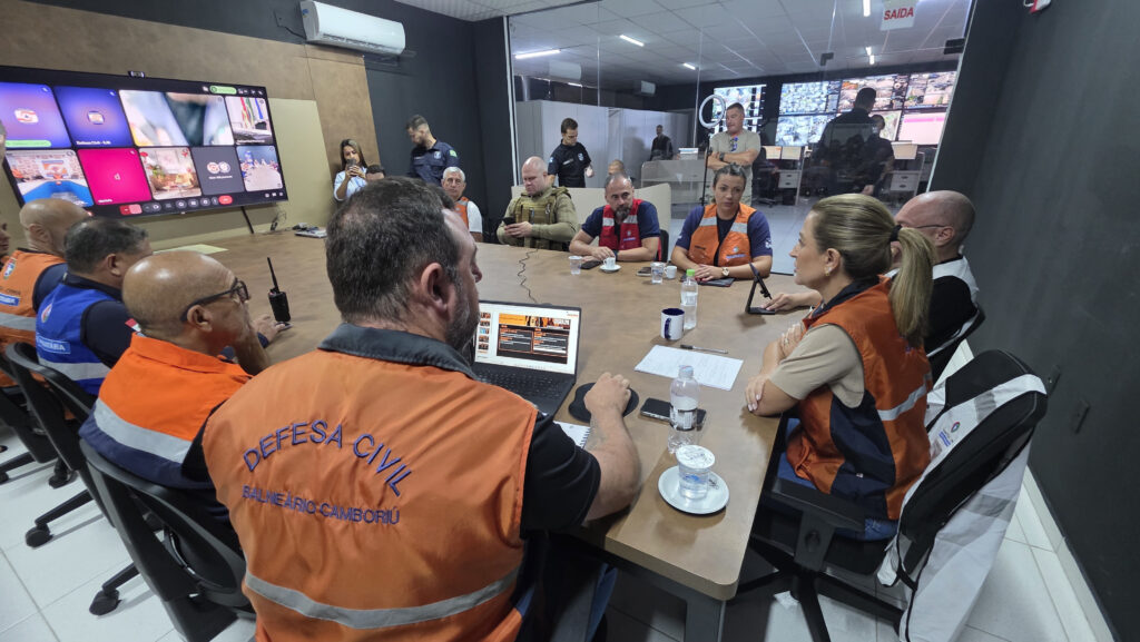 2º Simulado Estadual de Gestão de Crises é finalizado com sucesso em Balneário Camboriú