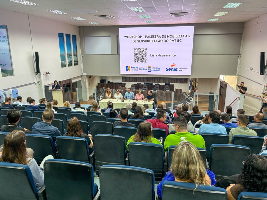 Evento dá início à construção do novo Plano Municipal de Turismo de Balneário Camboriú