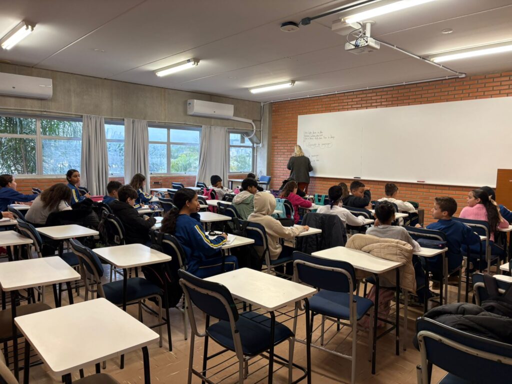 Alunos do CAIC iniciaram período de aulas na Univali em Balneário Camboriú